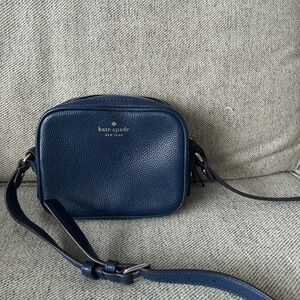 Kate Spade Blue Crossbody Bag with Adjustable Strap